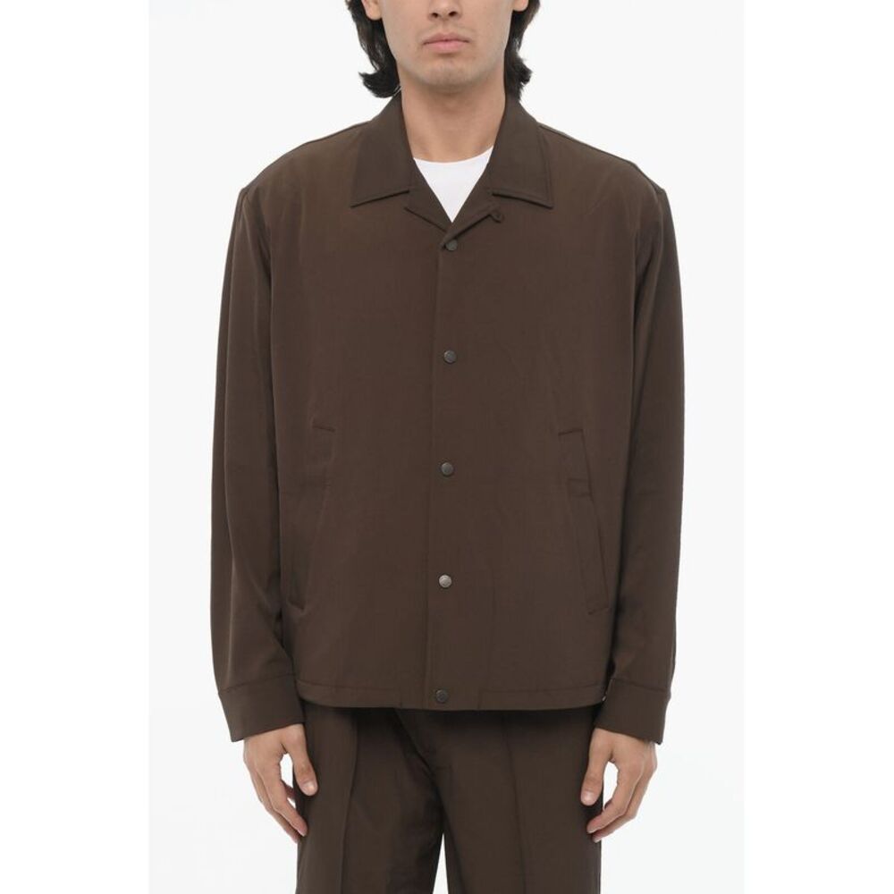 Overshirt Boxy Fit with Snap Buttons